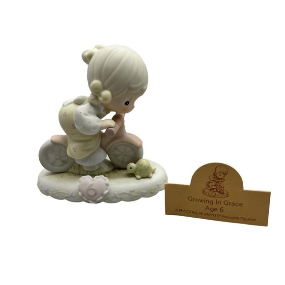 Precious Moments by Enesco Collector Growing in Grace Age 6 Birthday  136255 - Picture 11 of 12